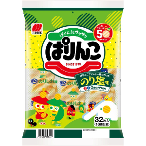 三幸製菓　ぱりんこ　のり塩 2枚&times;16