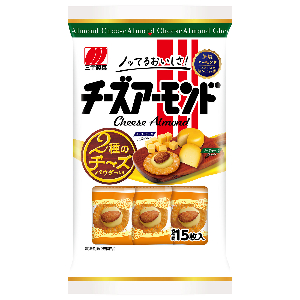 三幸製菓　チーズアーモンド 15枚入