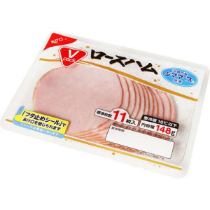 ＣＧＣ　Ｖパックロースハム 134g