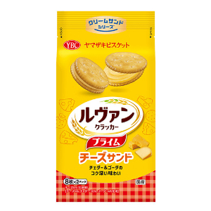 ヤマザキビスケット　ルヴァンプライムチーズサンド 8枚&times;2